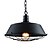 cheap Pendant Lights-Diameter 36cm Vintage Pendant Lights 1-Light Metal Shade Living Room Dining Room Hallway Lighting