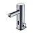 billiga Klassisk-handfat för badrum - sensor / premium design elektropläterade fristående handsfree en holebath kranar / mässing