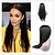 cheap Human Hair Wigs-Remy Human Hair Full Lace Lace Front Wig Asymmetrical style Brazilian Hair Natural Straight Silky Straight Natural Black Wig 130% 150% 180% Density Soft Smooth Women Best Quality Natural Hairline