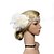 Χαμηλού Κόστους Ιστορικές &amp; Vintage Στολές-The Great Gatsby Τσάρλεστον Δροσμός 20ετών Βίντατζ 1920s Gatsby Τεμάχια Κεφαλής Κορδέλα μαλλιών του 1920 Γυναικεία Φούντα Στολές Καλύμματα Κεφαλής Χρυσαφί / Λευκό / Μαύρο Πεπαλαιωμένο Cosplay