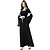 cheap Historical &amp; Vintage Costumes-Witch Vintage Inspired Medieval Renaissance Wasp-Waisted Vacation Dress Dress Hoodie Women&#039;s Costume Black Vintage Cosplay Long Sleeve Long Length