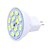 billige Spotlys med LED-6pcs 1.5 W LED-spotpærer 450 lm G4 MR11 MR11 12 LED perler SMD 5730 Dekorativ Varm hvit Kjølig hvit 12-24 V