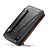 billige iPhone-etuier-CaseMe Case For Apple iPhone XS Max Card Holder / Shockproof / with Stand Full Body Cases Solid Colored Hard PU Leather