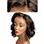 cheap Synthetic Lace Wigs-Synthetic Wig Synthetic Lace Front Wig Wavy Loose Wave Layered Haircut Free Part Lace Front Wig Short Natural Black #1B Dark Brown#2 Synthetic Hair 12 inch Women&#039;s Soft Heat Resistant Natural Hairline