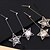 cheap Designer Jewelry-Earrings Cubic Zirconia Copper For Women&#039;s Star Elegant Simple Style Fashion Party Daily High Quality Metal Star 1 Pair / S925 Sterling Silver