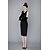Χαμηλού Κόστους Ιστορικές &amp; Vintage Στολές-Όντρεϊ Χέπμπορν Φορέματα Δεκαετία του 1950 Κομψό Βίντατζ φόρεμα διακοπών Φορέματα Κοστούμι πάρτι Χορός μεταμφιεσμένων Φόρεμα χορού Στολές Μαύρο Πεπαλαιωμένο Μεταμφίεση Καλωσόρισμα Αμάνικο