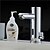 halpa Klassinen-Bathroom Sink Faucet - Sensor / Premium Design Electroplated Free Standing Hands free One HoleBath Taps / Brass