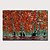 preiswerte Abstrakte Gemälde-Hang-Ölgemälde Handgemalte - Abstrakt Landschaft Modern Ohne Innenrahmen / Gerollte Leinwand