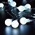 billige LED-stringlys-10 m Lysslynger 100 LED Dip Led 1pc Varm hvit RGB Hvit Vanntett Jul Dekorativ / IP65