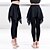 olcso Gyerek táncruházat-Ballet Pants Wave-like Split Joint Girls&#039; Training Performance Natural Elastane Lycra