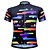 cheap Women&#039;s Cycling Clothing-JESOCYCLING Women&#039;s Short Sleeve Cycling Jersey Summer Polyester Black Funny Bike Jersey Top Mountain Bike MTB Road Bike Cycling Quick Dry Moisture Wicking Breathable Sports Clothing Apparel