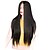 Недорогие Парик из искусственных волос на кружевной основе-Синтетические кружевные передние парики Прямой Kardashian Средняя часть Лента спереди Парик Длинные Розовый Отбеливатель Blonde Черный Красный Искусственные волосы 26 дюймовый Жен. Женский