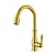 abordables Robinets de Cuisine-Robinet de Cuisine - 1 trou Ti-PVD Pull-out / Pull-down / Grand / Haut Arc Montage Traditionnel Kitchen Taps / Laiton / Mitigeur un trou