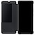 preiswerte Handyhülle für Huawei-Handy Hülle Handyhüllen Für Huawei Huawei Mate 20 pro Klappetui Flipbare Hülle und Displayschutzfolie mit Sichtfenster Einfarbig PU-Leder
