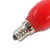 ieftine Becuri-1 buc 0.5 W Becuri LED Lumânare 30 lm E12 C35 6 LED-uri de margele Dip LED Decorativ Roșu 100-240 V / RoHs