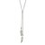 cheap Necklaces-Women&#039;s Y Necklace Long Necklace Lasso Leaf Ladies Simple Fashion Alloy Silver 52.7 cm Necklace Jewelry 1pc For Party / Evening School