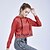 abordables Nuevo en-Women&#039;s V Neck Hoodie Sweatshirt Yoga Top Blouse Summer See Through Cropped Solid Color Black Red Blue Zumba Yoga Fitness Hoodie Top Long Sleeve Sport Activewear Breathable Quick Dry Sweat-wicking