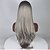 cheap Synthetic Lace Wigs-Synthetic Lace Front Wig Curly Free Part Lace Front Wig Long Grey Synthetic Hair 18-26 inch Women&#039;s Adjustable Lace Heat Resistant Dark Gray