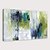 abordables Pinturas abstractas-Pintura al óleo pintada a colgar Pintada a mano - Abstracto Modern Incluir marco interior / Lona ajustada