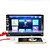 billiga Multimediaspelare för bilar-LITBest 7018WG 7 tum 2 Din Windows CE 6.0 In-Dash DVD-spelare för Universell Stöd / MP4 / TF-kort