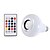cheap LED Smart Bulbs-1pc 12 W LED Smart Bulbs 1000 lm 28 LED Beads SMD Bluetooth Dimmable Remote-Controlled RGB 100-240 V