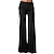 cheap New In-Women&#039;s High Waist Yoga Pants Wide Leg Pants / Trousers Breathable Moisture Wicking Solid Color White Black Purple Zumba Fitness Dance Plus Size Sports Activewear High Elasticity Loose