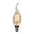 preiswerte LED-Kerzenlichter-10 Stück 2 W LED Kerzen-Glühbirnen 120 lm E12 / E14 C35L 2 LED-Perlen Hochleistungs - LED Warmes Weiß 110-130 V 200-240 V / RoHs / FCC / VDE