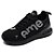 Χαμηλού Κόστους Ανδρικά Αθλητικά Παπούτσια-Ανδρικά Παπούτσια άνεσης Ελαστικό ύφασμα Άνοιξη &amp; Χειμώνας Αθλητικό Αθλητικά Παπούτσια Τρέξιμο Μη ολίσθηση Μαύρο / Μαύρο και Άσπρο / Λευκό