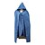 cheap Movie &amp; TV Theme Costumes-Game of Thrones Dragon Mother Daenerys Targaryen Khaleesi Cloak Outfits Women&#039;s Movie Cosplay Cosplay Blue Outfit Halloween Carnival Masquerade 100% Polyester Plain Twill
