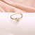 cheap Rings-Band Ring Moonstone Classic Gold Resin Alloy Personalized Simple Korean 1pc 6 7 8 / Women&#039;s / Tail Ring