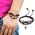 cheap Bracelets &amp; Bangles-Leather Bracelet Rope Party Ladies Unique Design Work Casual Leather Bracelet Jewelry Brown For Party Gift Valentine Cosplay Costumes