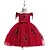 cheap Dresses-Kids Girls&#039; Dress Solid Colored Short Sleeve Party Holiday Active Sweet Knee-length Summer Spring Pink Red Royal Blue