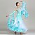 cheap Ballroom Dancewear-Ballroom Dance Dress Beading Crystals / Rhinestones Women&#039;s Performance Sleeveless High Spandex Chiffon Organza