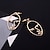 cheap Earrings-Women&#039;s Drop Earrings Dangle Earrings Face Ladies Gothic Elegant Fashion Silver Plated Gold Plated Earrings Jewelry Gold / Silver For Evening Party Carnival