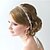 billige Bryllupshodeplagg-Crystal Hair Accessory with Ribbons / Crystal / Rhinestone 1 pc Wedding / Special Occasion Headpiece