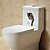 cheap 3D Wall Stickers-Interesting Animal Toilet Stickers - Animal Wall Stickers Animals Bathroom / IndoorInteresting animal Wall Stickers for bedroom living room
