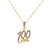 cheap Necklace-Men&#039;s Cubic Zirconia Pendant Necklace Classic Letter Trendy Rock Hip-Hop Chrome Imitation Diamond Gold 61 cm Necklace Jewelry 1pc For Club Bar