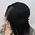 halpa Synteettiset peruukit pitsillä-Synteettiset pitsireunan peruukit Kinky Straight Kerroksittainen leikkaus Peruukki Pitkä Musta Synteettiset hiukset 24 inch Naisten Naisten Musta Sylvia