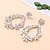 cheap Earrings-Women&#039;s White Cubic Zirconia Drop Earrings Geometrical Fashion Imitation Diamond Earrings Jewelry Silver For Wedding Holiday 1 Pair