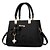 cheap Handbag &amp; Totes-Women&#039;s Bow(s) Faux Leather Top Handle Bag Handbags Solid Color Dark Grey / Wine / Black