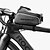 tanie Torby rowerowe na ramę-ROCKBROS Torba na telefon komórkowy Torba rowerowa na ramę 6 in Wodoodporny Przenośny Kolarstwo na iPhone X iPhone XR iPhone XS Czarny Rower / kolarstwo / iPhone XS Max