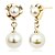 abordables Boucles d&#039;oreilles-Women&#039;s Stud Earrings Classic Sweet Cute Imitation Pearl Earrings Jewelry Gold For Wedding Party 1 Pair