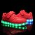 tanie Buty dziecięce podświetlane-Dla chłopców Dla dziewczynek Adidasy LED Świecące buty Ładowanie USB PU Małe dzieci (4-7 lat) Wielkie dzieci (7 lat +) Obuwie sportowe Spacery LED Świecący Biały Czarny Czerwony Jesień Wiosna