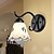 お買い得  壁取り付け用燭台-クリエイティブ シンプル ウォールランプ ベッドルーム 屋内 メタル ウォールライト 220-240V 40 W / E27