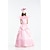 cheap Movie &amp; TV Theme Costumes-Princess Cosplay Costume Adults&#039; Women&#039;s Dresses Vacation Dress Christmas Halloween Carnival Festival / Holiday Tulle Cotton Pink Women&#039;s Easy Carnival Costumes Princess