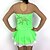 cheap Ice Skating Dresses , Pants &amp; Jackets-Figure Skating Dress Women&#039;s Girls&#039; Ice Skating Dress Green Patchwork Spandex Stretch Yarn High Elasticity Competition Skating Wear Handmade Classic Long Sleeve Figure Skating