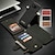 Недорогие Чехлы и кейсы для Galaxy S-CaseMe Кейс для Назначение SSamsung Galaxy S9 Plus / Note 9 Кошелек / Бумажник для карт / со стендом Чехол Однотонный Твердый Кожа PU для S9 / S9 Plus / S8 Plus
