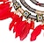 abordables Conjuntos de joyas-conjunto de joyas pendientes colgantes para fiesta de mujer otoño boda casual pluma apilable oro plata/collar llamativo/diario