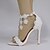 cheap Wedding Shoes-Women&#039;s Wedding Shoes Wedding Solid Colored Imitation Pearl Buckle Tassel Stiletto Heel Peep Toe Sweet Lace PU Ankle Strap White