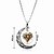 billige Jewelry Sets-Women&#039;s Stud Earrings Pendant Necklace Link Bracelet Classic Moon Heart Ladies Steampunk Kinetic Earrings Jewelry Silver For Ceremony Evening Party 1 set